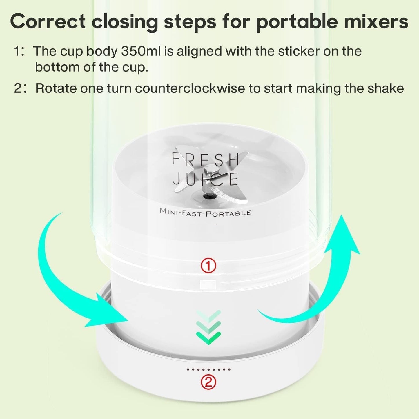 Travel Portable Electric Juice Blender