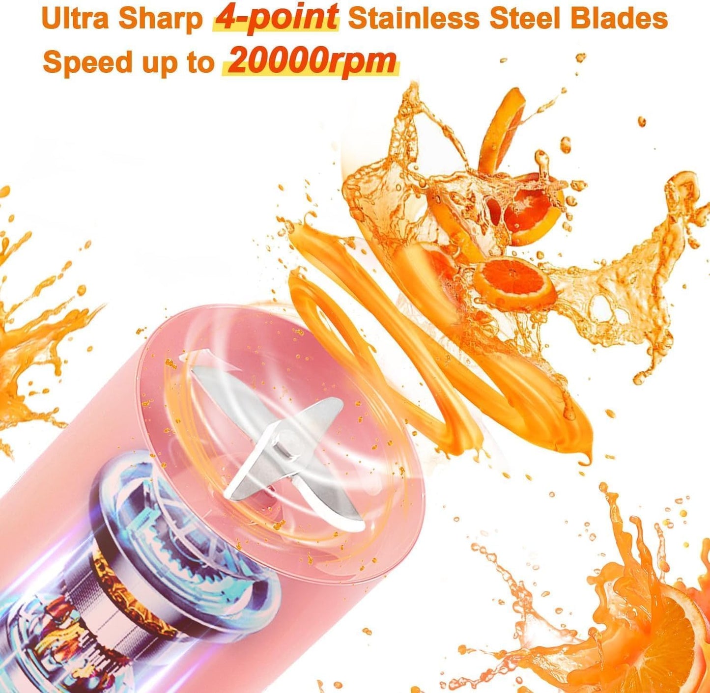 Travel Portable Electric Juice Blender
