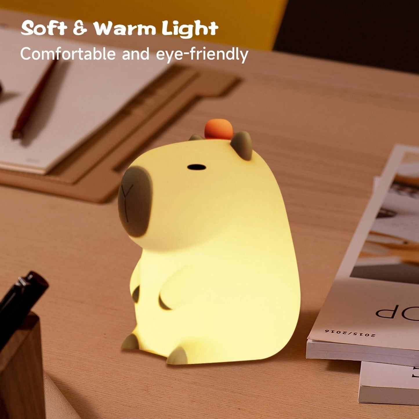 Cute Capybara Night Light