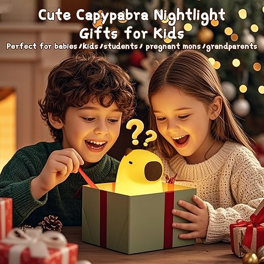 Cute Capybara Night Light