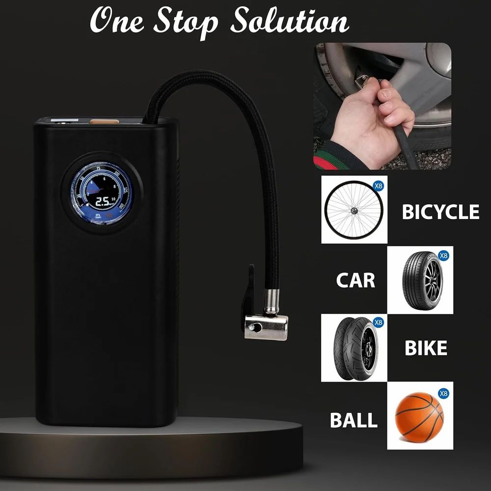 Portable Air Compressor Tire Inflator