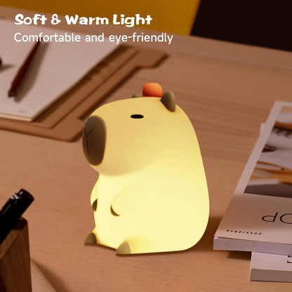 Cute Capybara Night Light