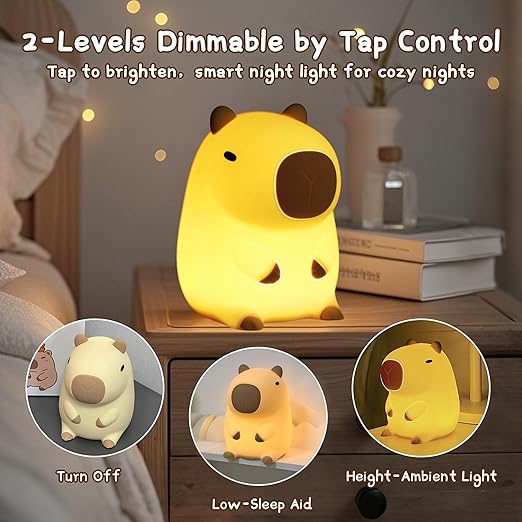 Cute Capybara Night Light